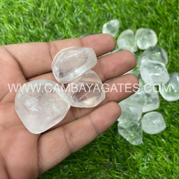 Clear Quartz Tumbled Stones