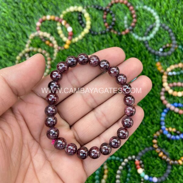 Garnet Gemstone Bracelet