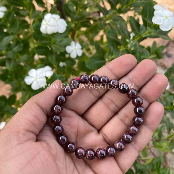 Garnet Gemstone Bracelet