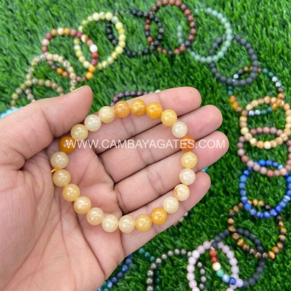 Golden Yellow Aventurine Gemstone Bracelet