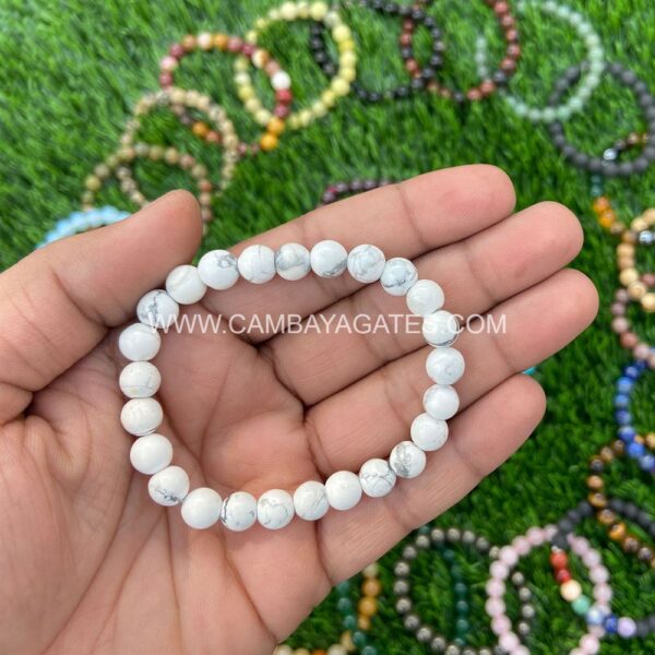 Howlite Gemstone Bracelet