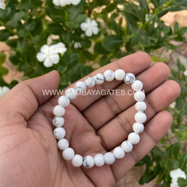 Howlite Gemstone Bracelet