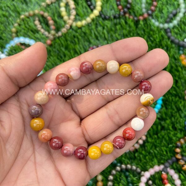Mookaite Jasper Gemstone Bracelet