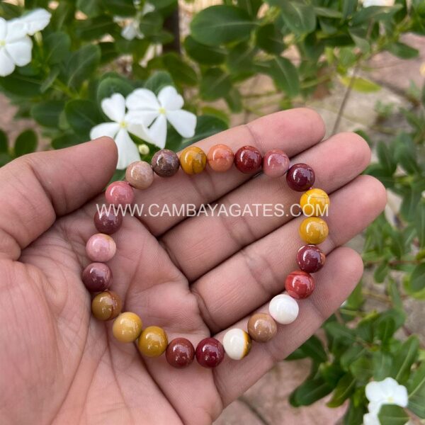 Mookaite Jasper Gemstone Bracelet