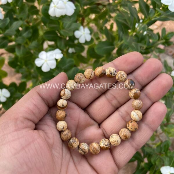 Picasso Jasper Gemstone Bracelets