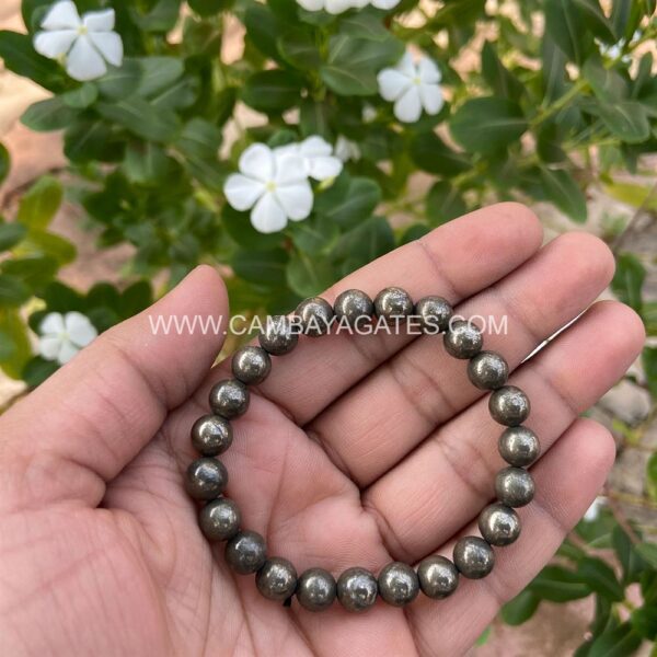 Pyrite Gemstone Bracelet