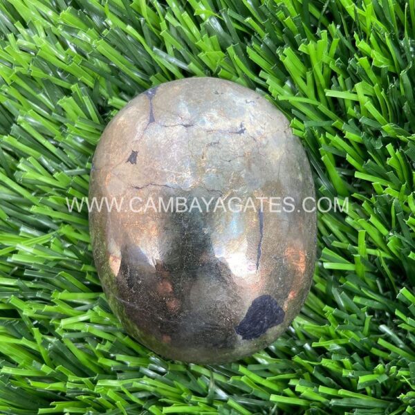 Pyrite Palm Stone