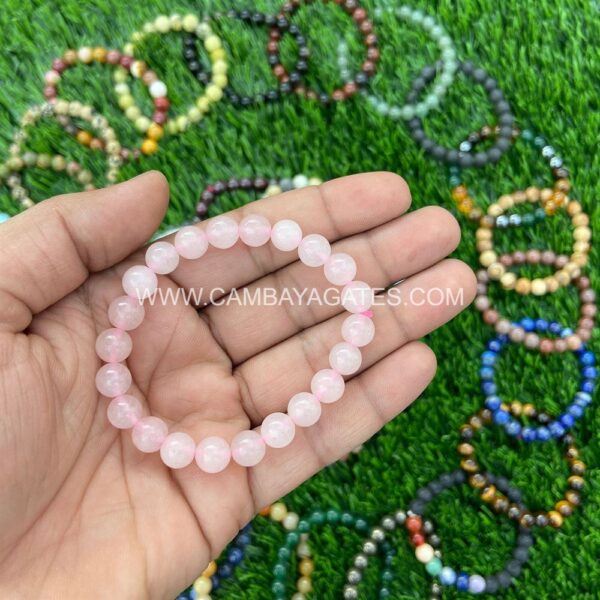 Rose Quartz Gemstone Bracelet
