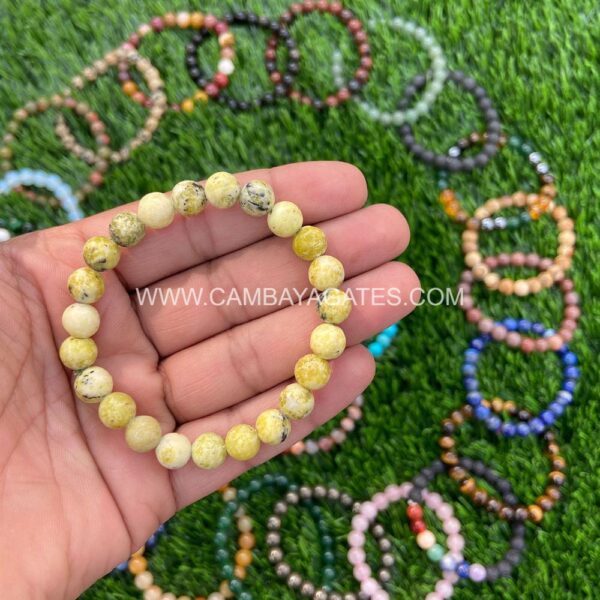 Serpentine Gemstone Bracelets