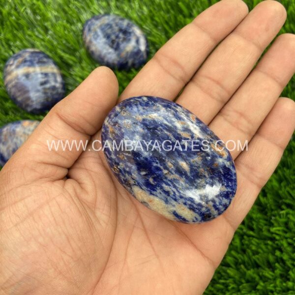 Sodalite Palm Stone