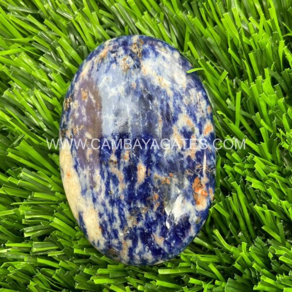 Sodalite Palm Stone