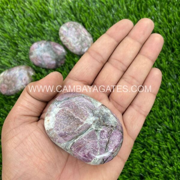 Ruby Mix Palm Stone