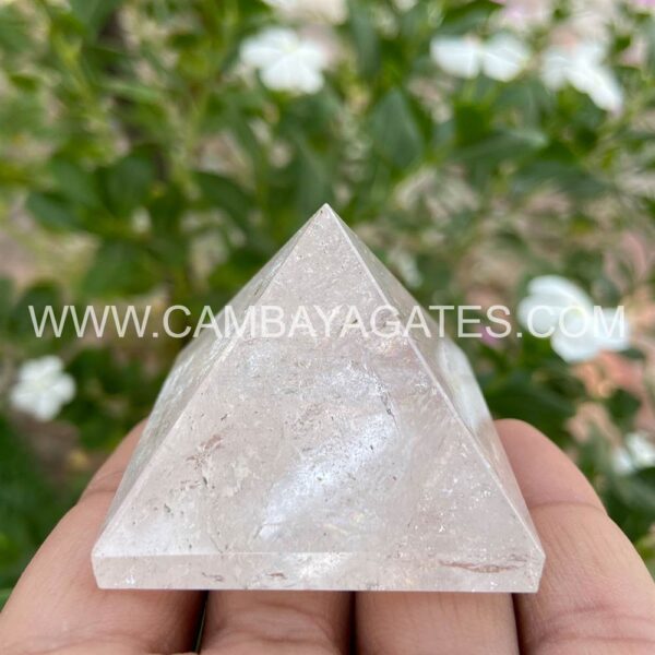 Clear Quartz Crystal Pyramid