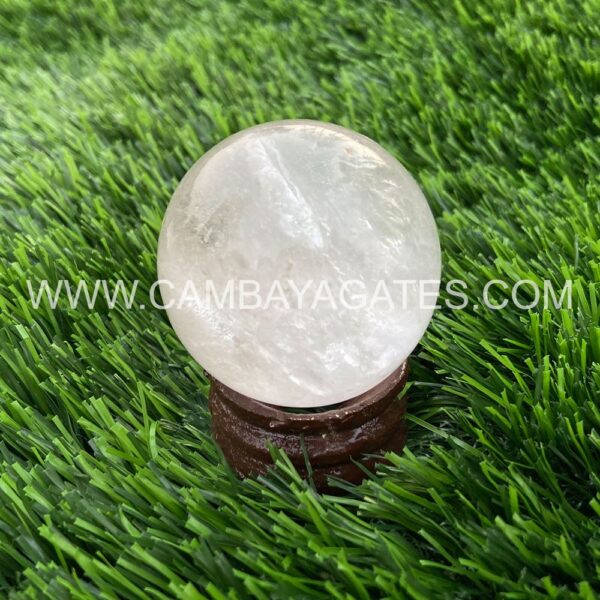 Clear Quartz Crystal Sphere