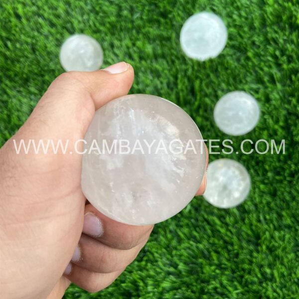 Clear Quartz Crystal Sphere