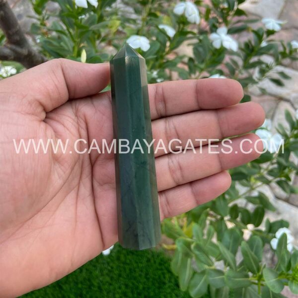 Green Jade Crystal Wands