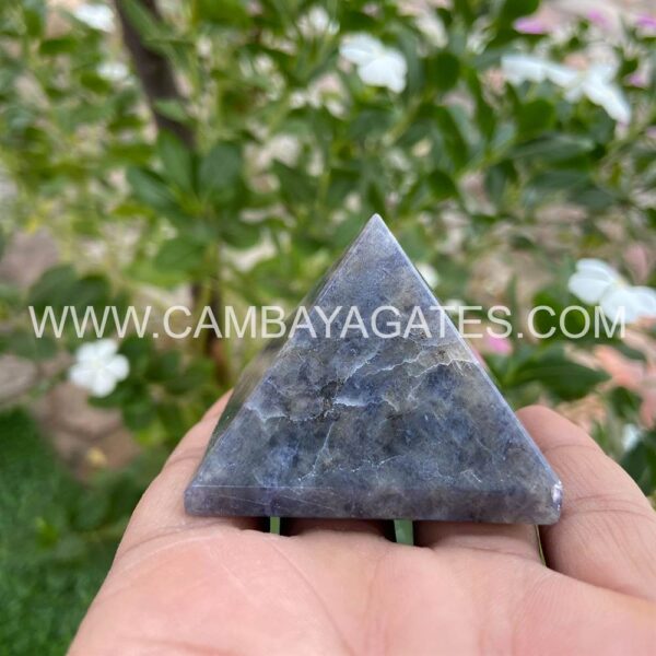 Iolite Crystal Pyramid