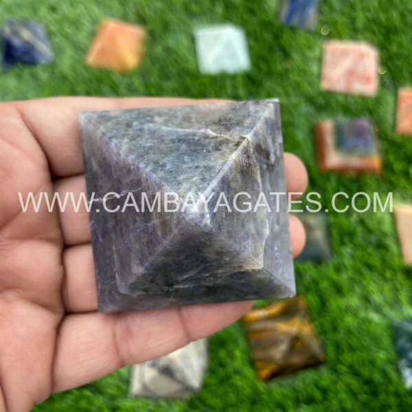 Iolite Crystal Pyramid