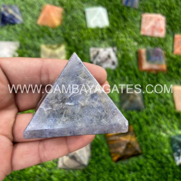 Iolite Crystal Pyramid
