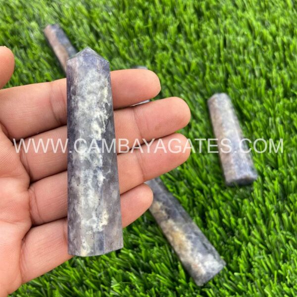 Iolite Crystal Wands