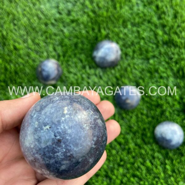 Iolite Crystal Sphere