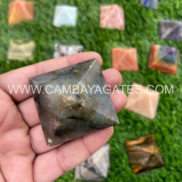 Labradorite Crystal Pyramid