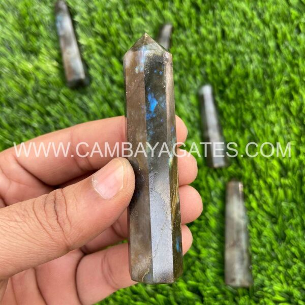 Labradorite Crystal Wands