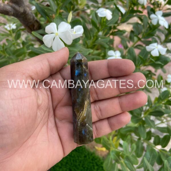 Labradorite Crystal Wands