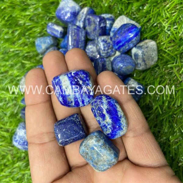 Lapis Lazuli Tumbled Stones Crystals Bulk - Image 2