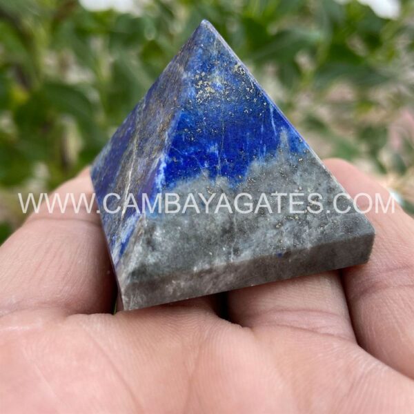 Lapis Lazuli Crystal Pyramid