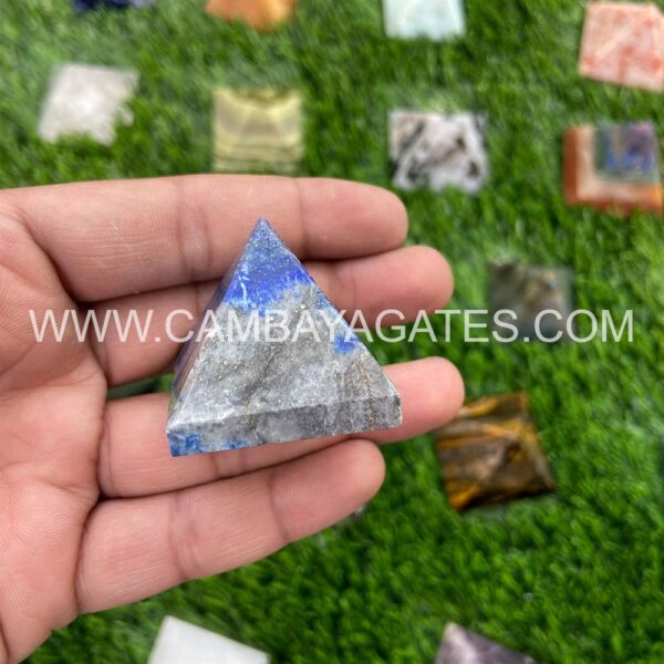 Lapis Lazuli Crystal Pyramid