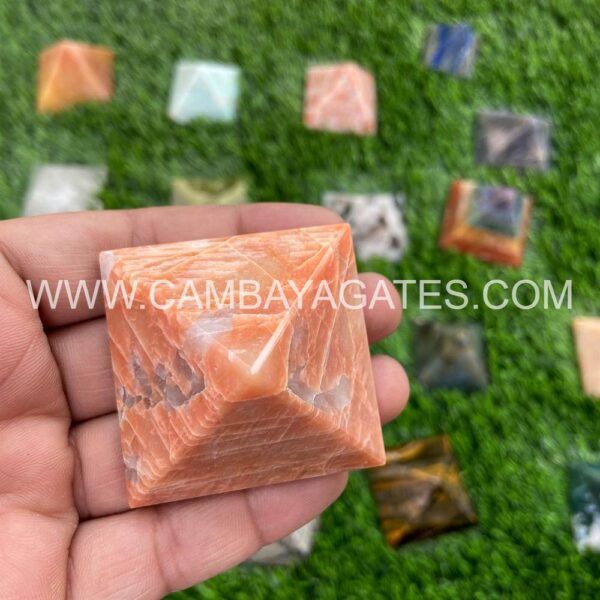 Orange Aventurine Crystal Pyramid