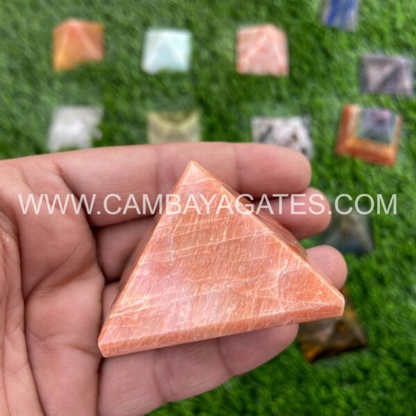 Orange Aventurine Crystal Pyramid