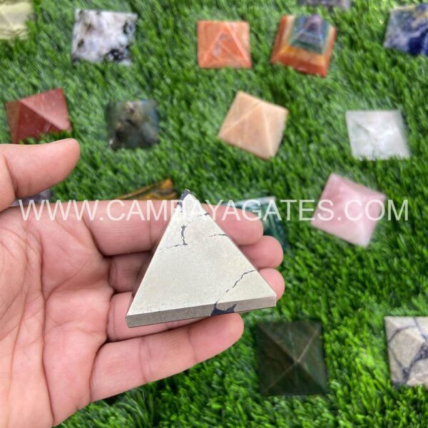 Pyrite Crystal Pyramid