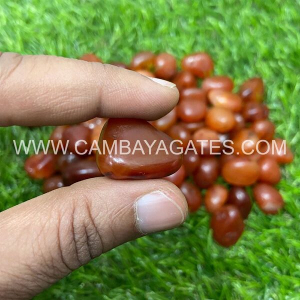 Red Carnelian Tumbled Stones