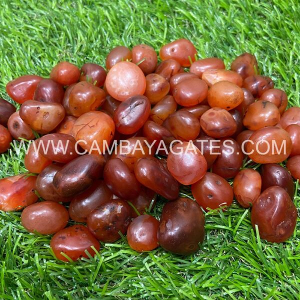 Red Carnelian Tumbled Stones
