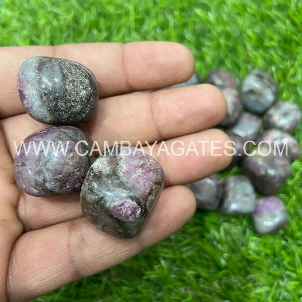 Ruby Martix Tumbled Stones Crystals