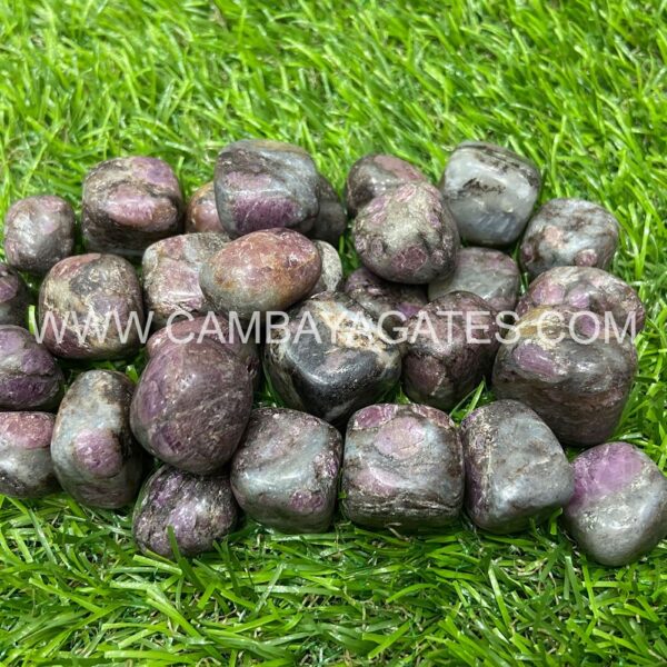Ruby Martix Tumbled Stones Crystals