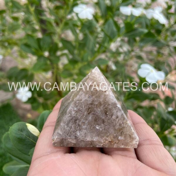 Smoky Quartz Crystal Pyramid