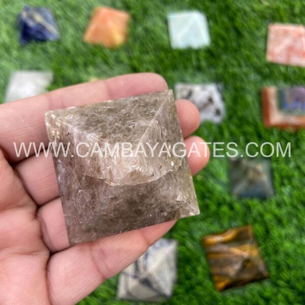 Smoky Quartz Crystal Pyramid