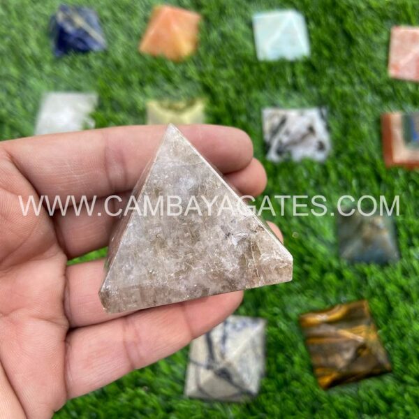 Smoky Quartz Crystal Pyramid