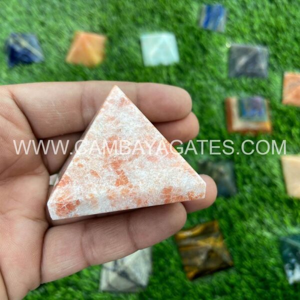 Sunstone Crystal Pyramid