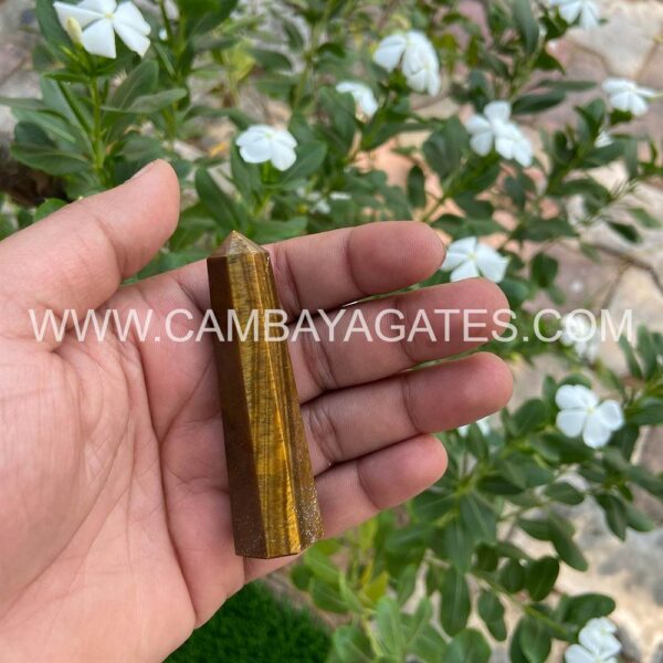 Tiger Eye Crystal Wands