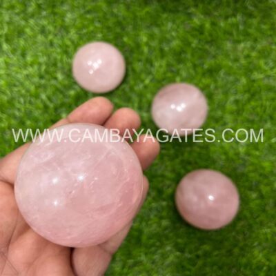Rose Quartz Crystal Sphere